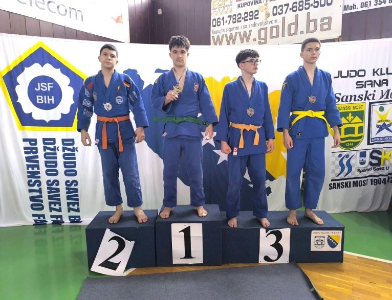 JUDO KLUB „SLAVONAC“ IZ ČAGLINA U ekipnoj konkurenciji osvojili prvo mjesto na međunarodnom turniru Sana Open 2026