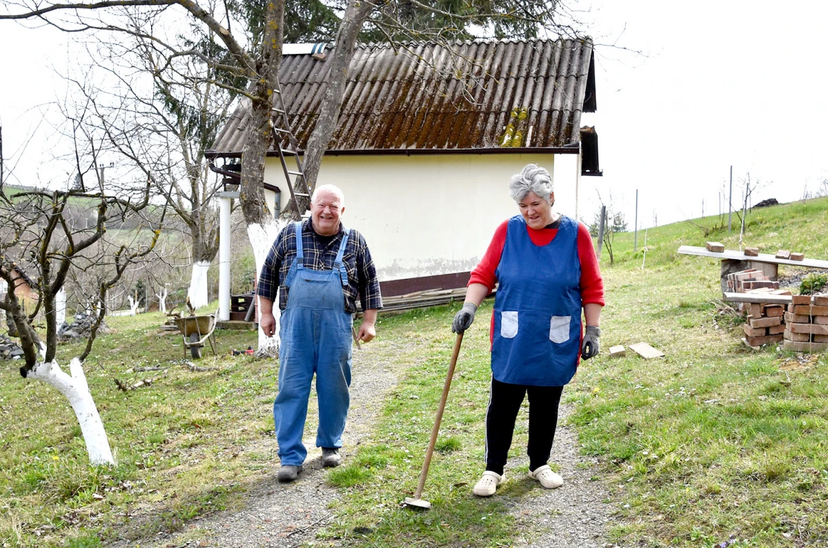 IZ GRADA U MIR MIRNE DOLINE: Gordana i Mile Andrijević požeški asfalt zamijenili idilom u Doljancima