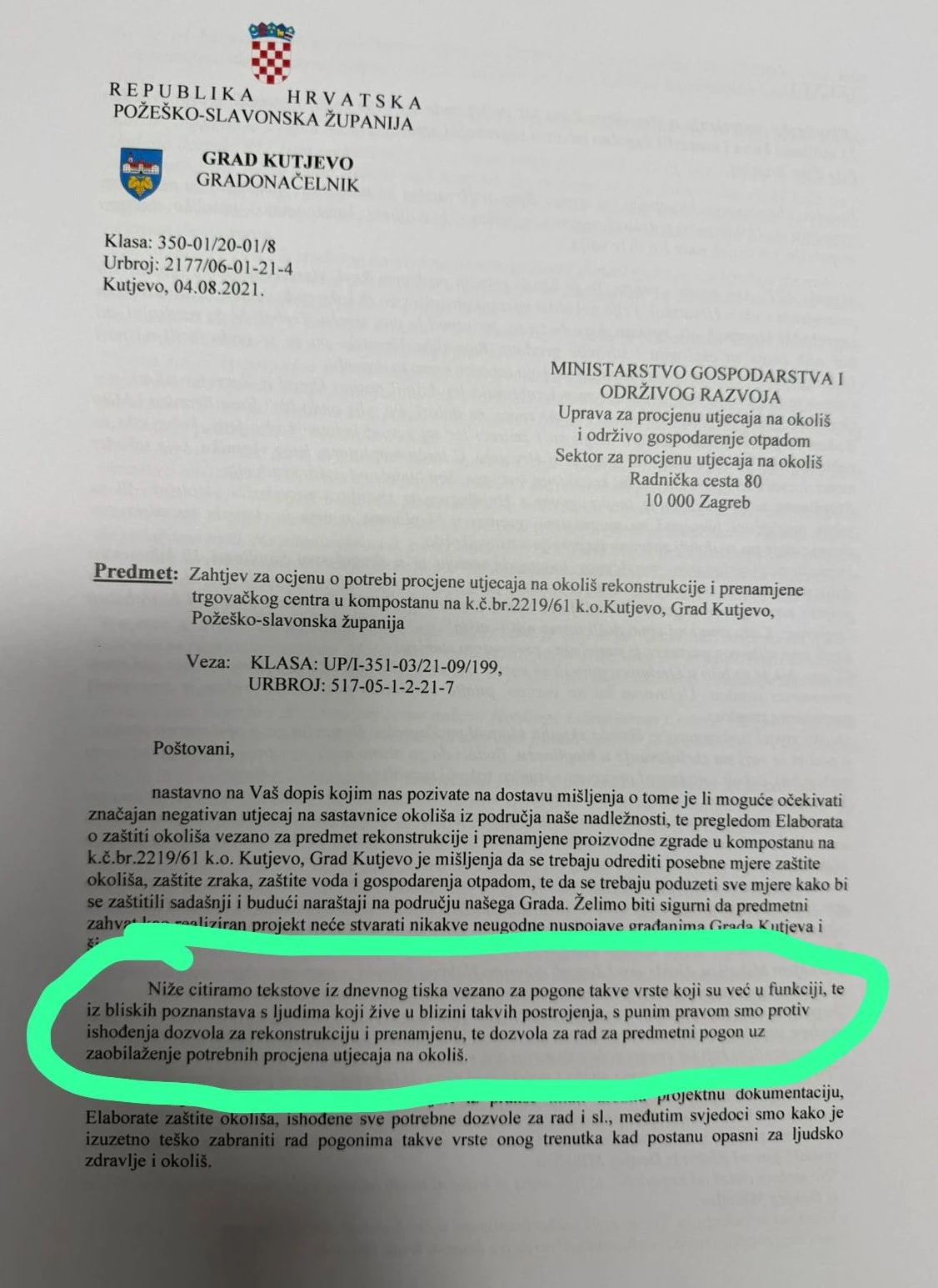 Kompostana izvan kontrole? Inspekcija otkrila zabrinjavajuće stanje!