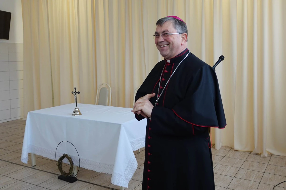 Biskup Ivo pohodio Dom za odrasle osobe u Ljeskovici