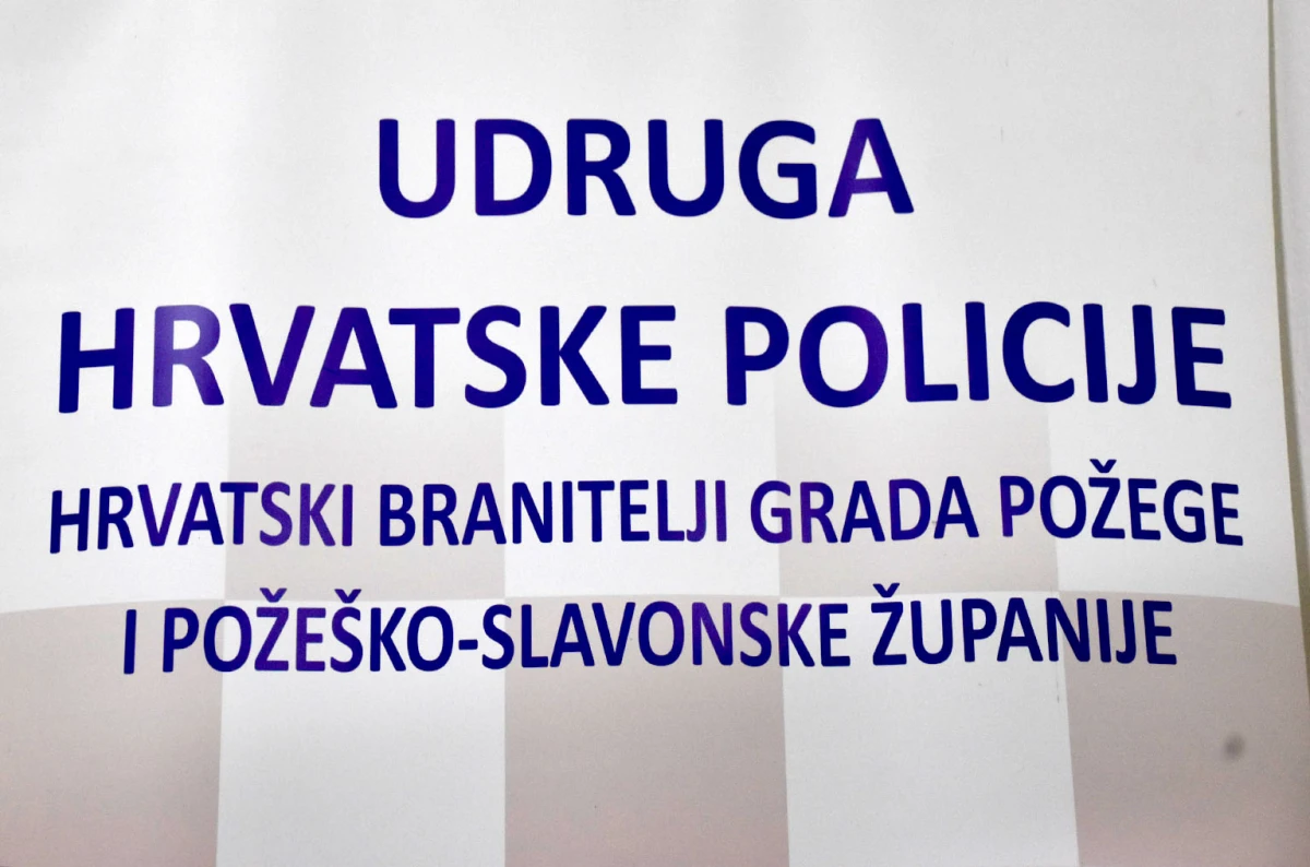 Požeška Udruga hrvatske policije brojnim aktivnostima promicala ulogu u Domovinskom ratu