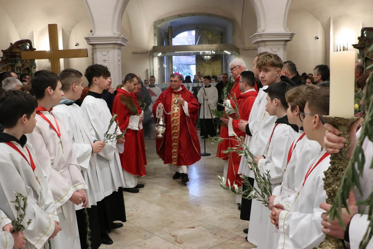 Svečana proslava Nedjelje Muke Gospodnje u požeškoj Katedrali