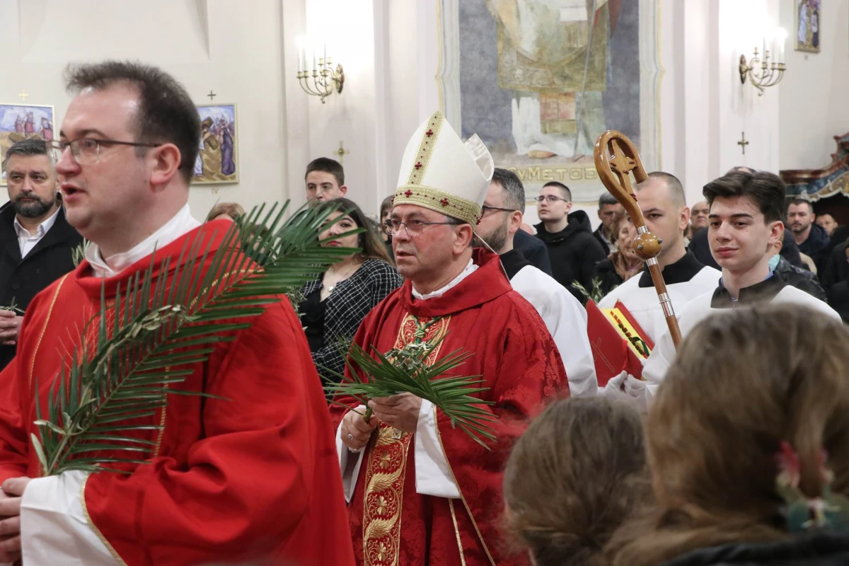 Svečana proslava Nedjelje Muke Gospodnje u požeškoj Katedrali