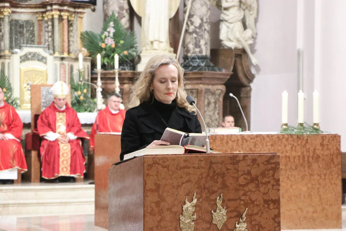 Svečana proslava Nedjelje Muke Gospodnje u požeškoj Katedrali