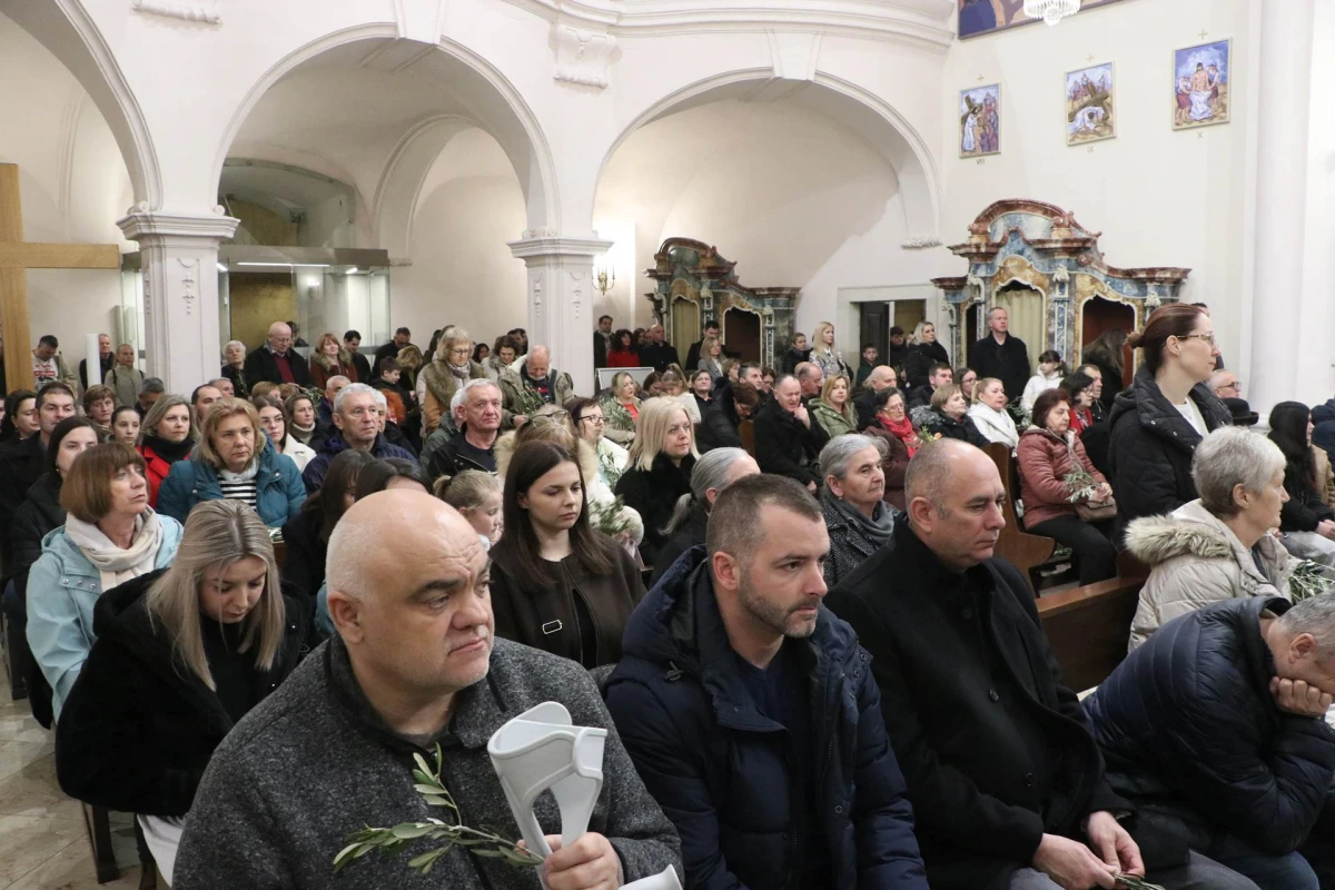 Svečana proslava Nedjelje Muke Gospodnje u požeškoj Katedrali