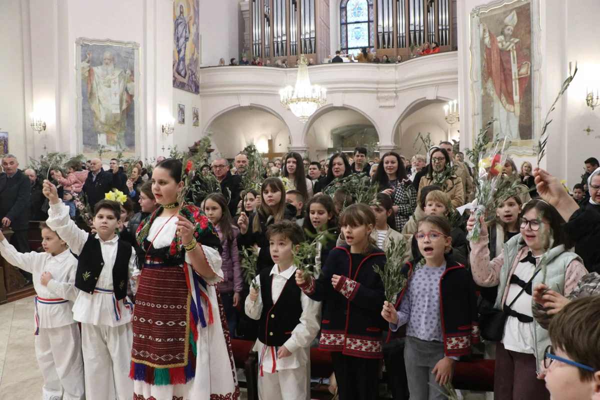 Svečana proslava Nedjelje Muke Gospodnje u požeškoj Katedrali