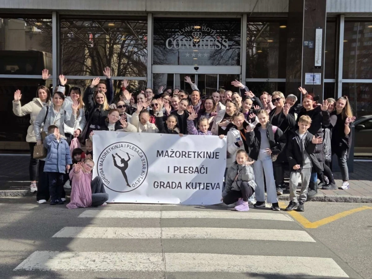 Kutjevo ponosno: Mladi plesači i mažoretkinje briljirali u Pragu!