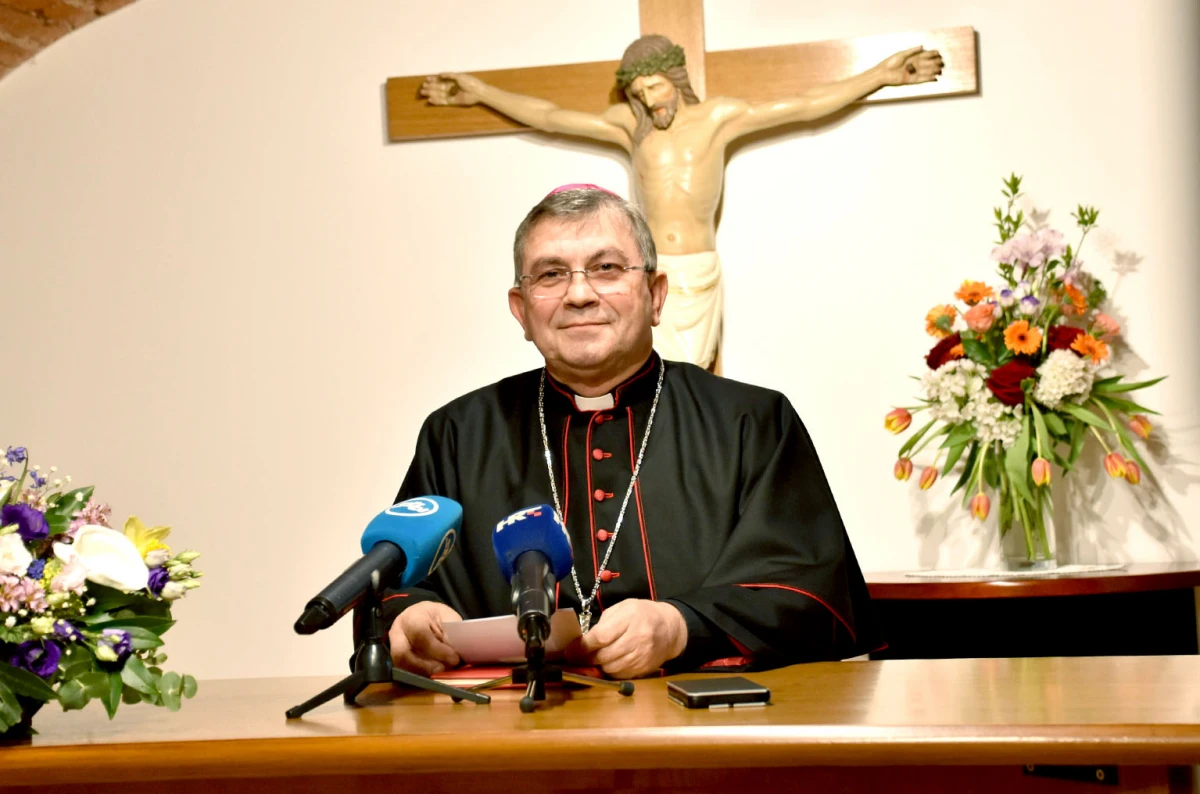 Susret biskupa Martinovića s novinarima uoči najvećeg kršćanskog blagdana