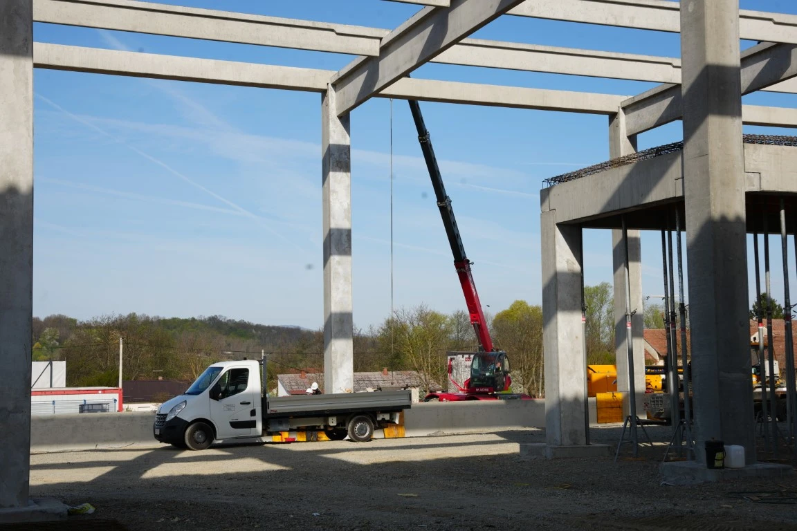 Radovi jure naprijed: Veliki Regionalni distribucijski centar za voće i povrće sve bliže završetku