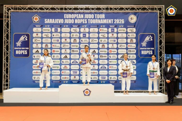 JUDO KLUB SLAVONAC: Dvije medalje na Europskom kupu mladih nada u Sarajevu