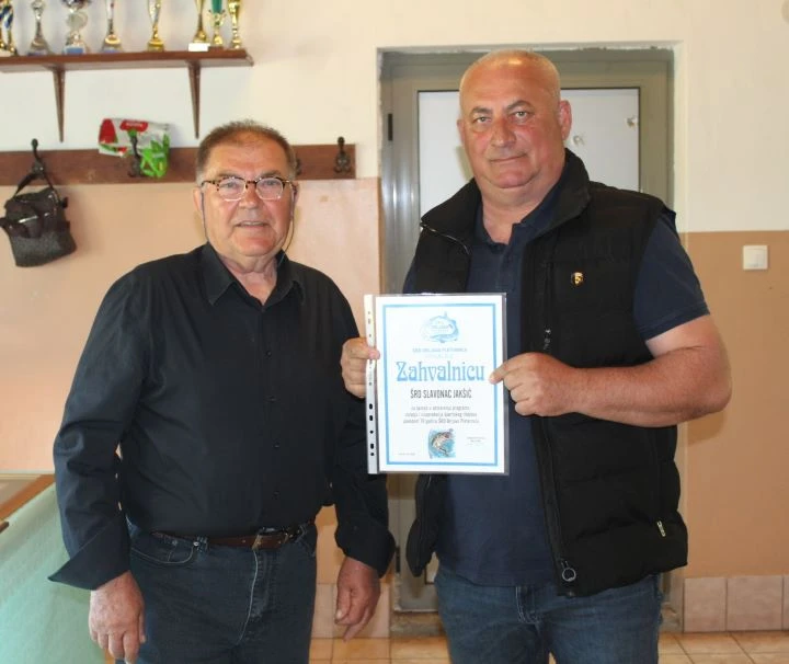 VRIJEDNI JUBILEJ: Športsko ribolovno društvo „Orljava“ obilježilo 70. obljetnicu osnutka i rada