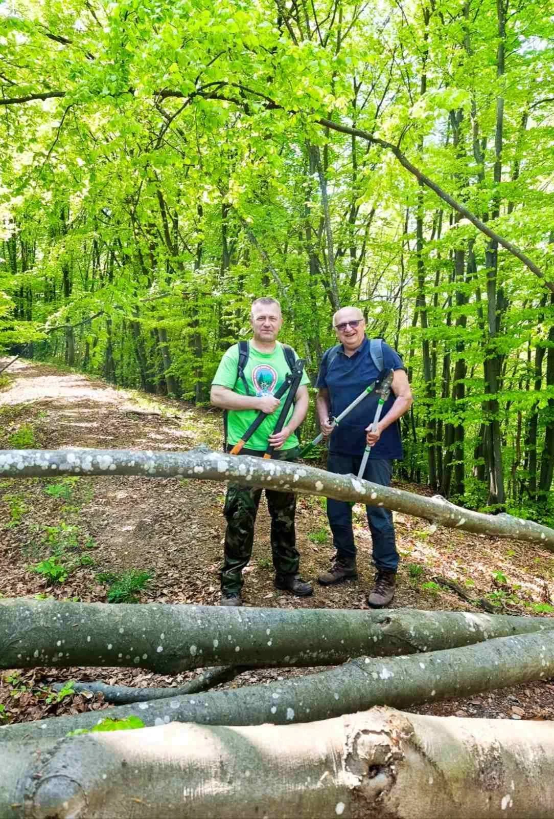 Markacisti Sokolovca obnovili dio staze na Požeškoj gori