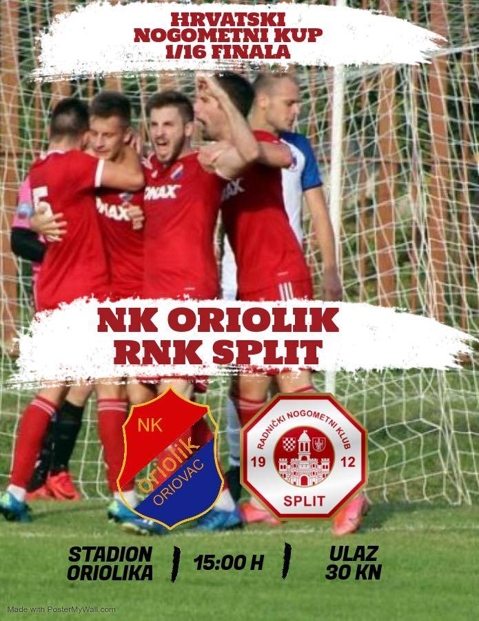 SB Online | Danas u Oriovcu 1/16 finala Kupa Hrvatske